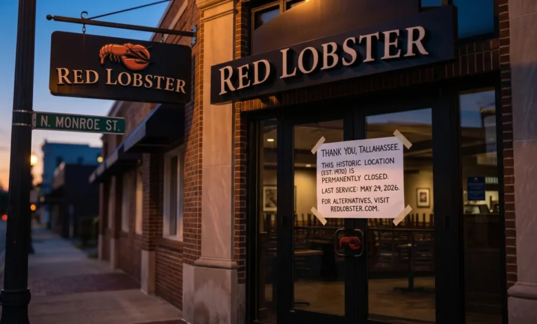 Red Lobster Tallahassee Closure