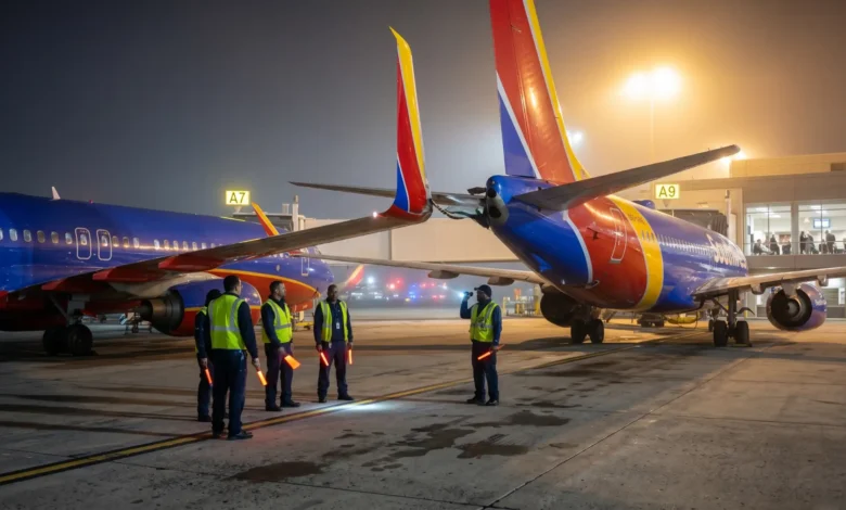 Southwest Planes Clipped