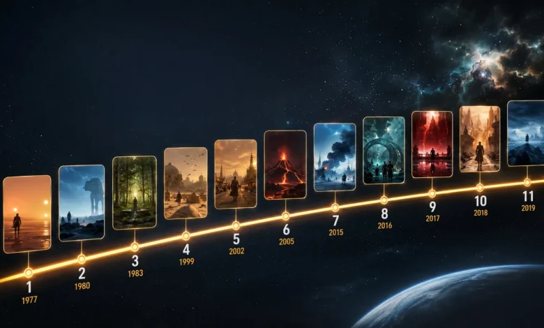 Star Wars Movies in Order