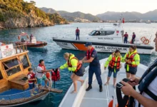 Turkey Tourist Boat Rescue
