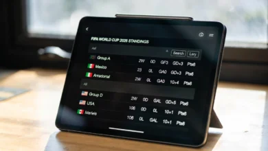 2026 World Cup Standings