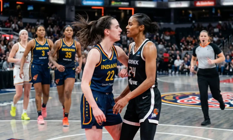 Caitlin Clark DeWanna Bonner Altercation