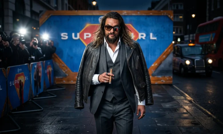 Jason Momoa Supergirl London Event