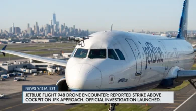 JetBlue Drone Encounter
