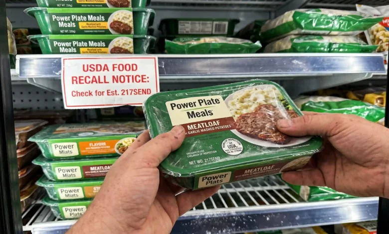 Power Plate Meals USDA Recall
