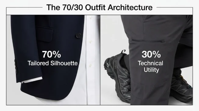 The 70/30 outfit architecture diagram