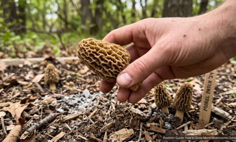 Grow Morel Mushrooms