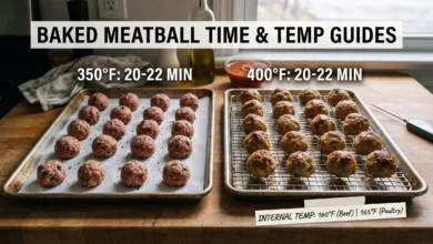 How Long to Bake Meatballs
