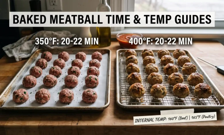 How Long to Bake Meatballs