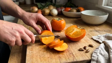 How to Eat Kaki